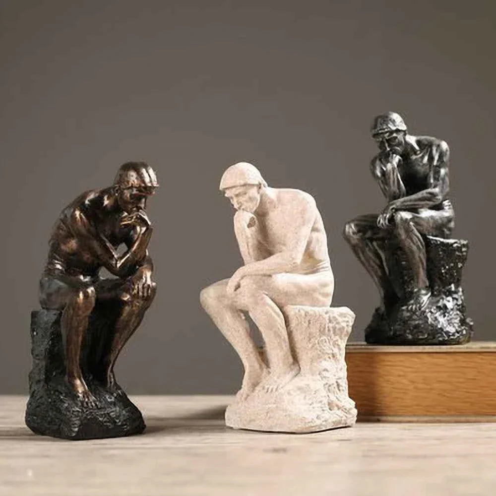 The Meaning Behind The Thinker Sculpture in Modern Interiors
