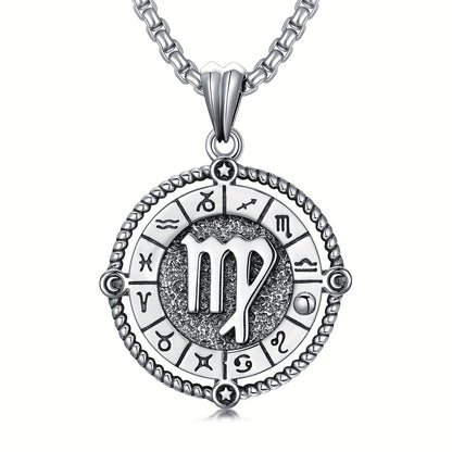 ZODIAC NECKLACE 925 STERLING SILVER