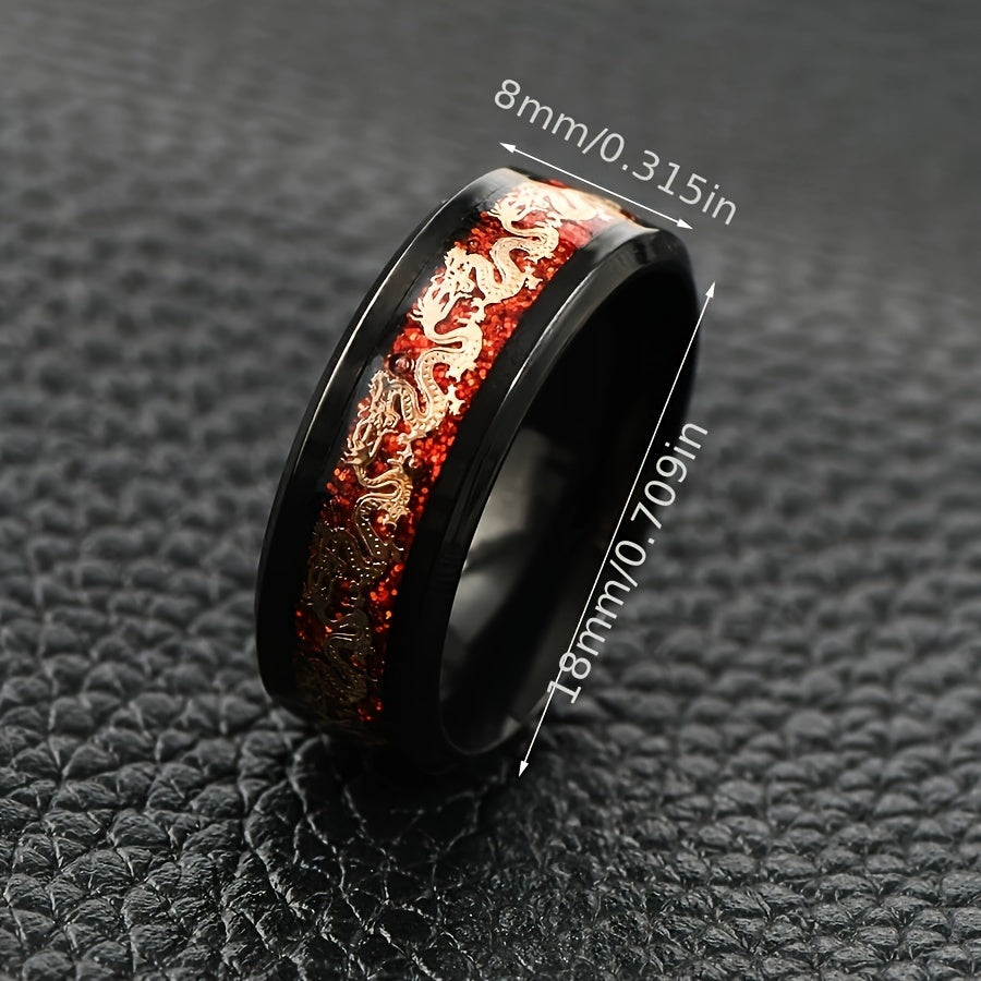 STAINLESS DRAGON RINGS