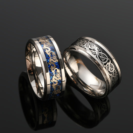 STAINLESS DRAGON RINGS