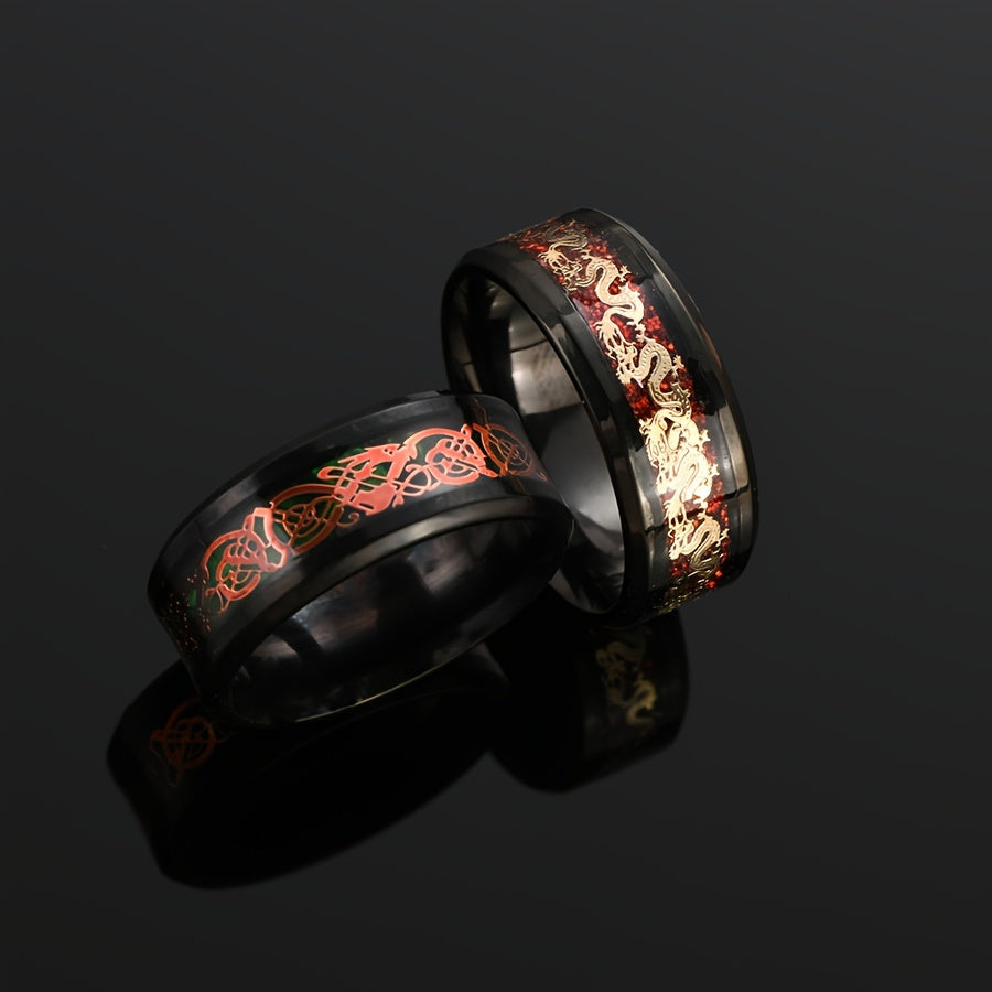 STAINLESS DRAGON RINGS