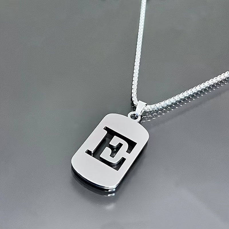 LETTER CUTOUT PENDANT