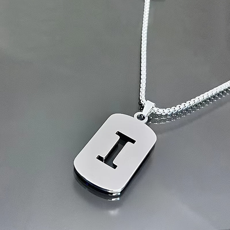LETTER CUTOUT PENDANT