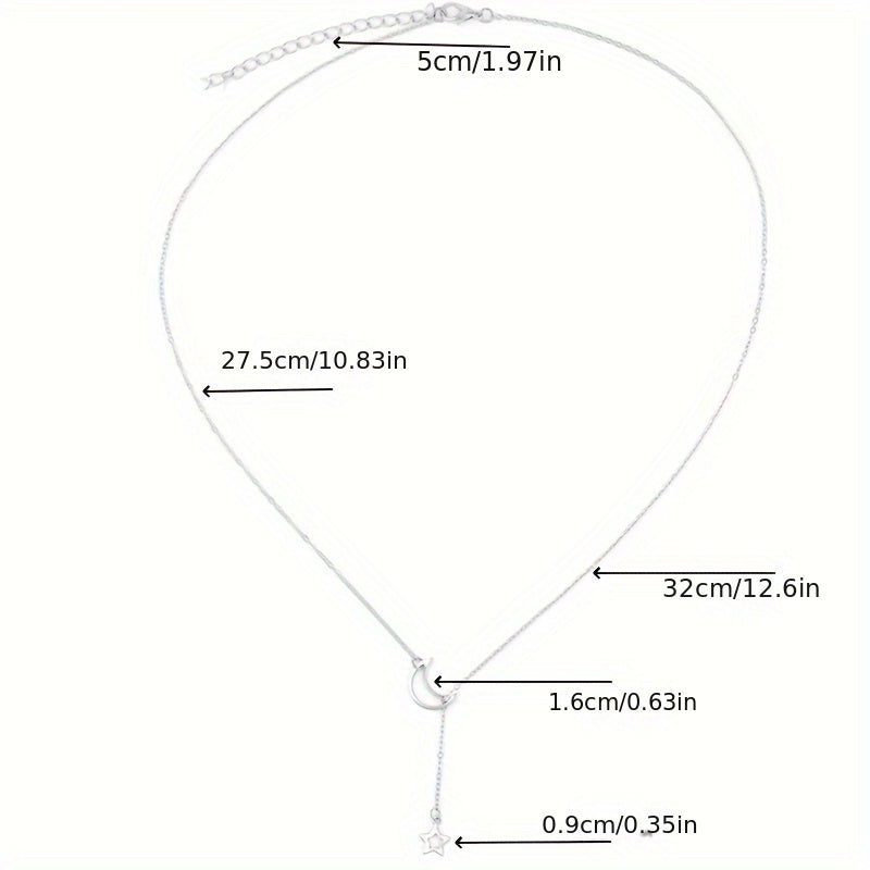 ECLIPSE LINEAR NECKLACE