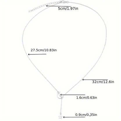 ECLIPSE LINEAR NECKLACE