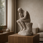 The Thinker Sculpture Set Modern Minimalist Decor