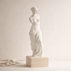 Matte White Venus de Milo Greek Sculpture