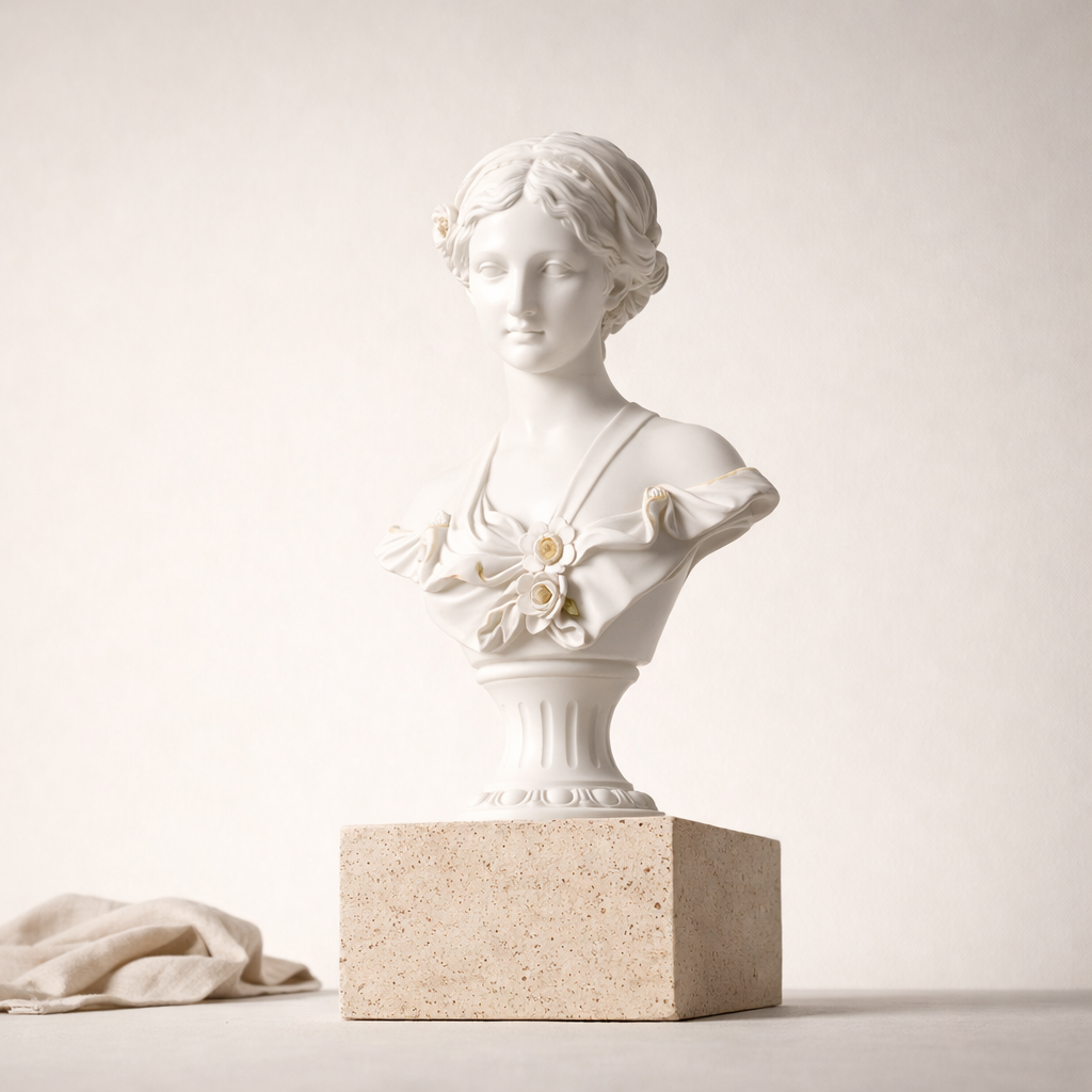 Timeless Venus Soft Matte Antique Style Bust