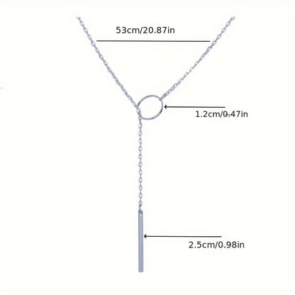 ECLIPSE LINEAR NECKLACE