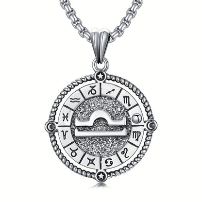 ZODIAC NECKLACE 925 STERLING SILVER