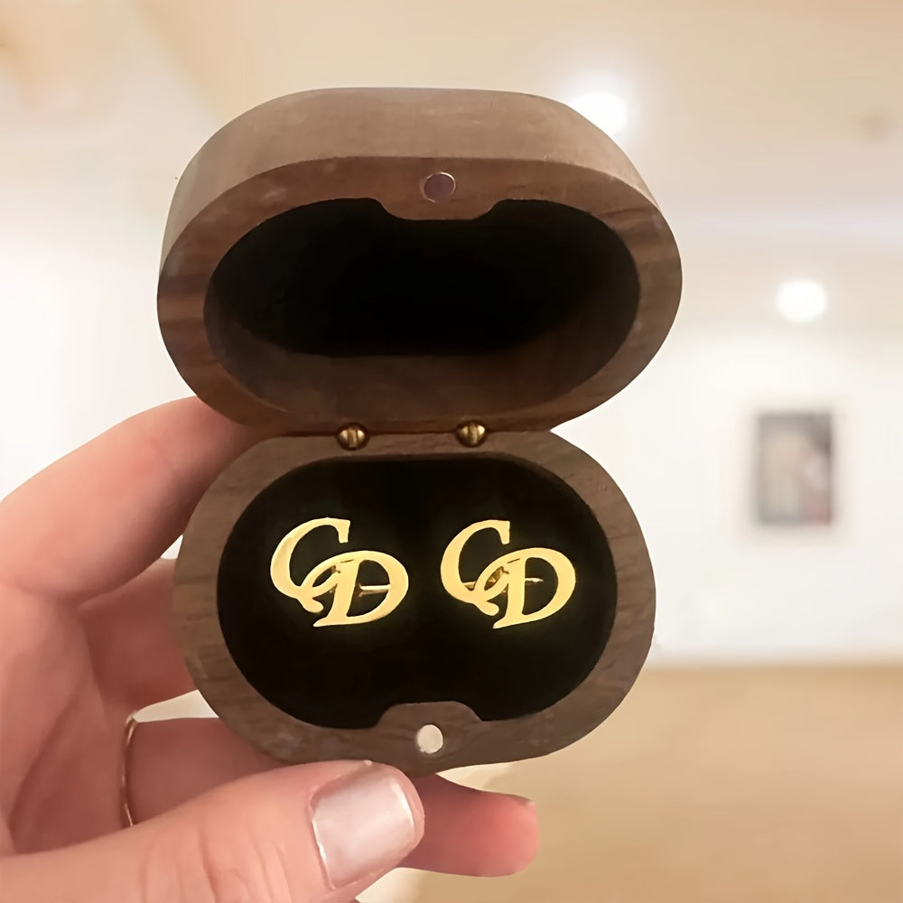 CUSTOM INITIALS CUFFLINKS