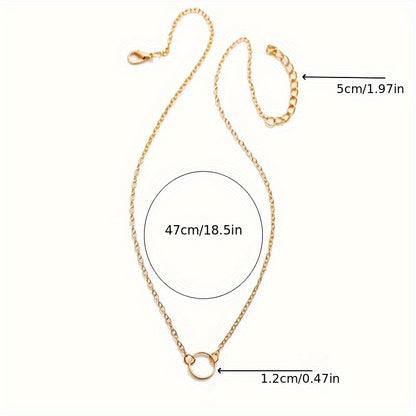 ECLIPSE LINEAR NECKLACE