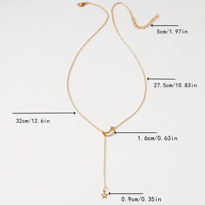 ECLIPSE LINEAR NECKLACE