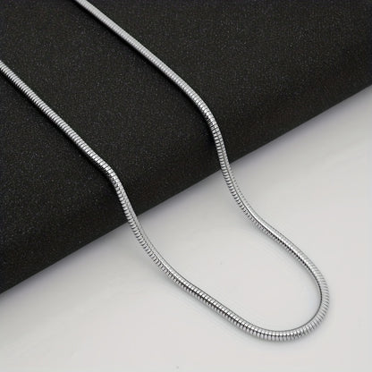 Titanium Stainless Steel Snake Chain Necklace
