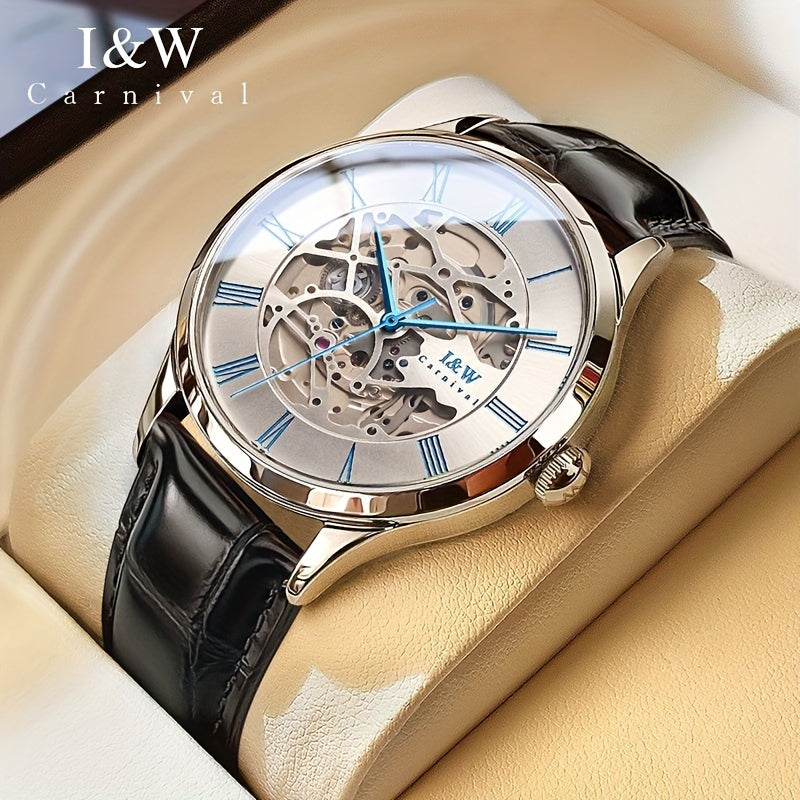 I&W Carnival Skeleton Automatic Men’s Watch