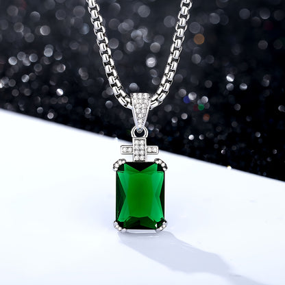 MEN'S VINTAGE CROSS NECKLACE 304L STAINLESS STEEL