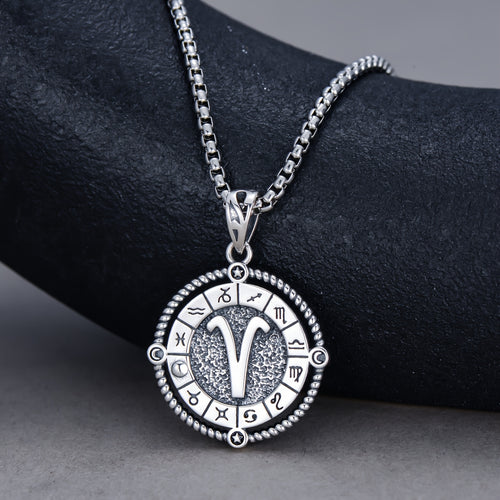 ZODIAC NECKLACE 925 STERLING SILVER