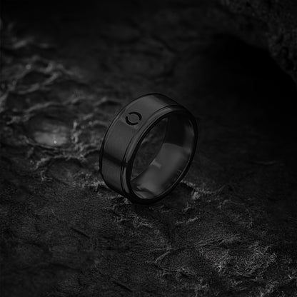 STAINLESS LETTER RING