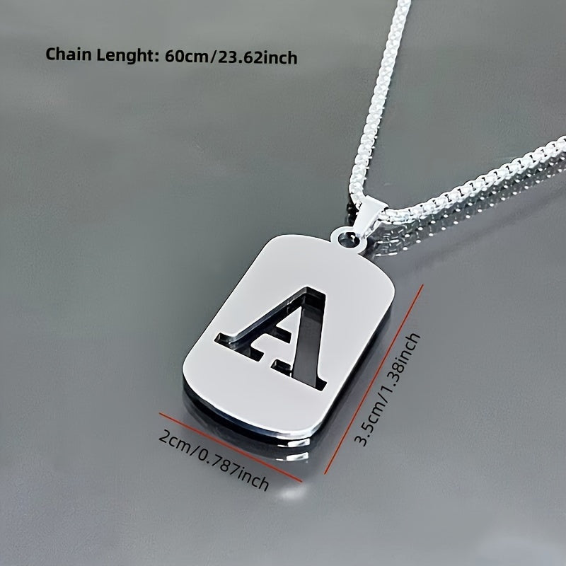 LETTER CUTOUT PENDANT