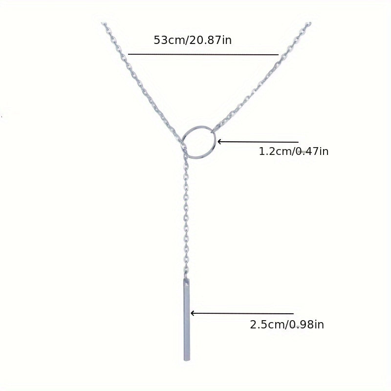 ECLIPSE LINEAR NECKLACE