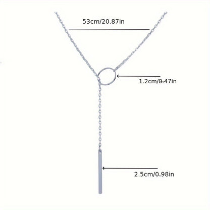 ECLIPSE LINEAR NECKLACE