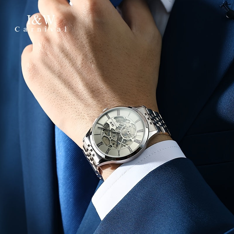 I&W Carnival Skeleton Automatic Men’s Watch
