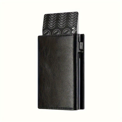 MEN'S RFID POP-UP CARD WALLET
