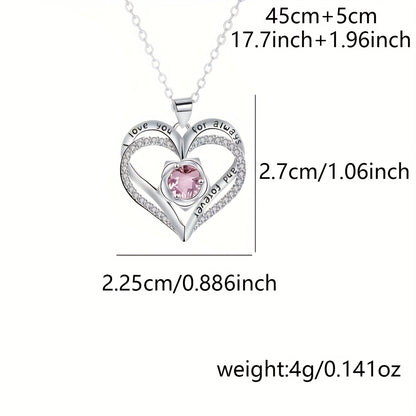 Eternal Rose Gift Box with Pendant Necklace