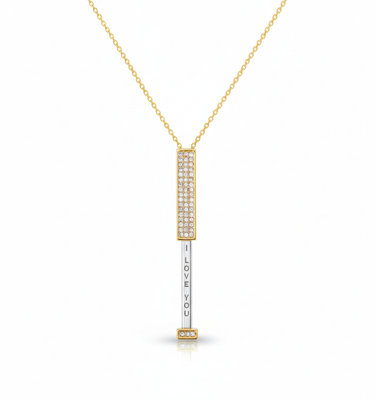 I LOVE U NECKLACE - FOR YOUR LOVE