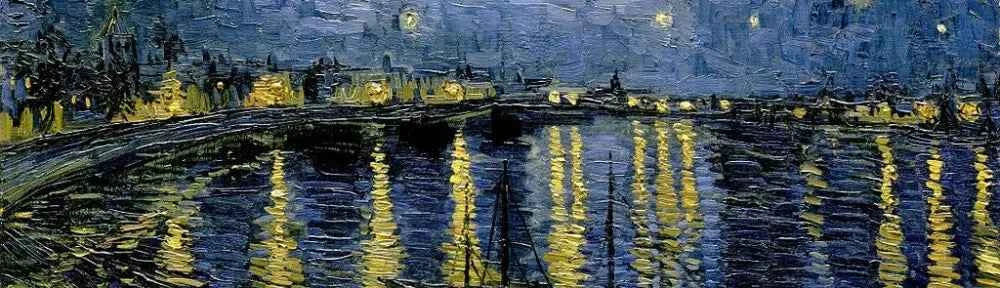 Scandinavian Minimalist Wall Art Van Gogh Painting "Starry Night" HD Canvas Poster Prints Home Bedroom Living Room Decoration