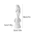 19cm/36cm Aphrodite Sculpture Greek Godness Venus Statue Desktop Bookshelf Decoration Objects Home Room Office Decor Accent