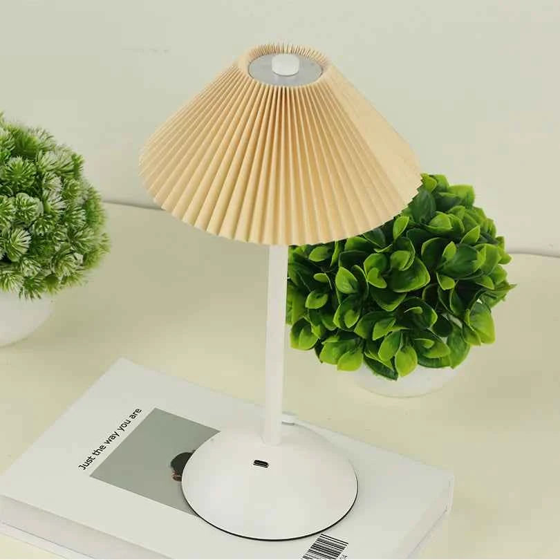 LED Table Lamp Creative Atmosphere Desk Lamp USB Rechargeable Table Lamp Vintage Bedroom Bedside Study Decorative Night Lights