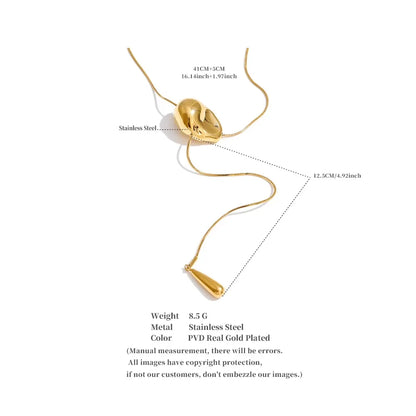 GEOMETRIC DRIFT NECKLACE