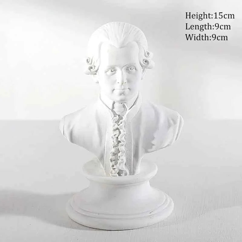 Ancient Greek Goddess Athena Sun God Apollo Mini Plaster Resin Statue Nordic Home Decoration David Head Figurine Art Ornaments