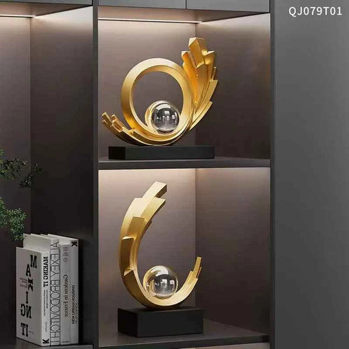 1Pc Collectible Figurine, Light Luxury Smooth Smooth Decoration Home Living Room Entrance Wine Cabinet Tv Cabinet Decoration Housewarming Opening Gift