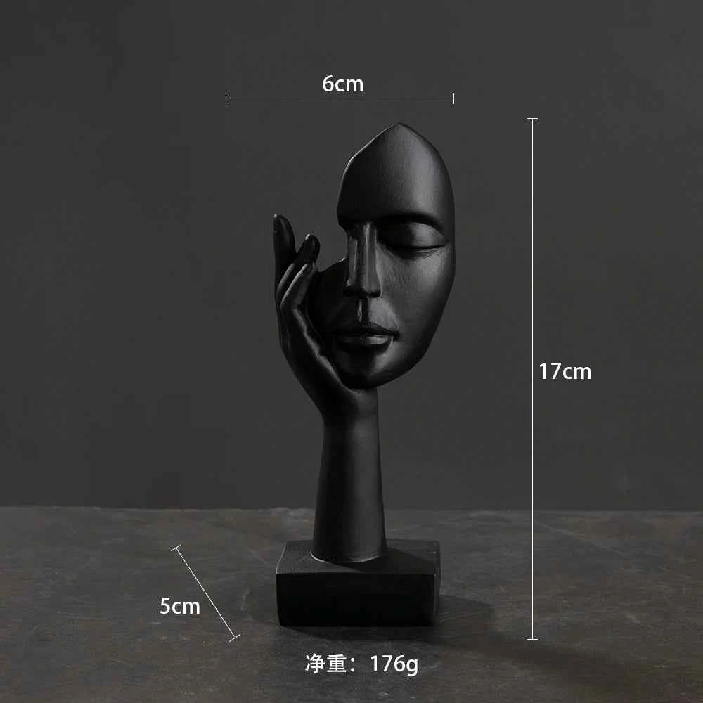 European crafts ornaments simple abstract figure sculpture office living room sculpture art decorations