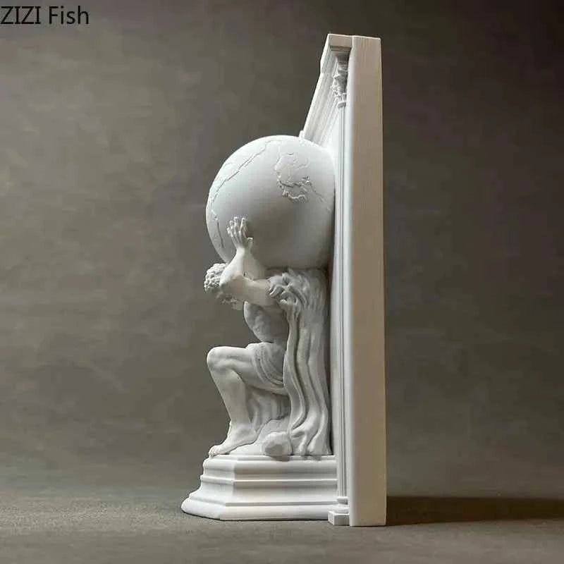 Hercules Mythical Figures Plaster Statue Desk Decoration Ornaments Creative Artwork Characters Sculpture Room Aesthetic Decor