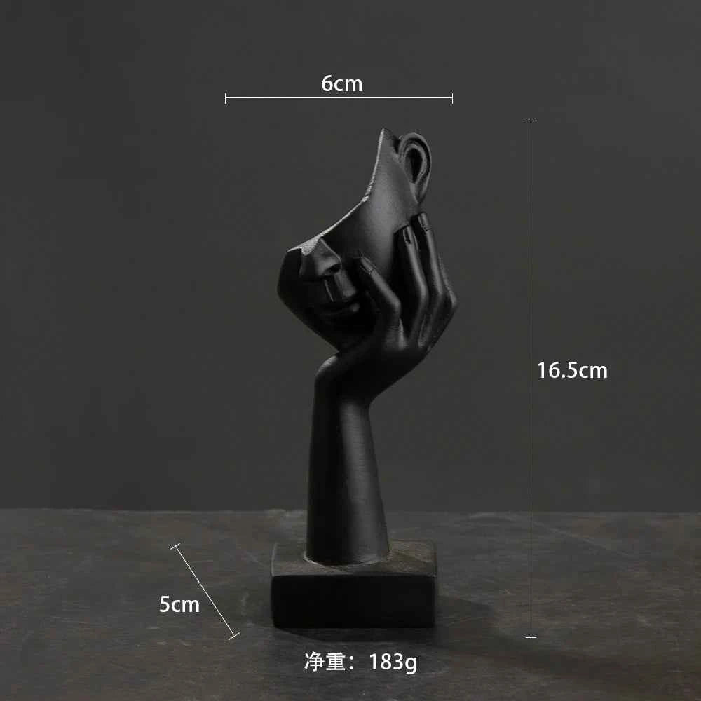 European crafts ornaments simple abstract figure sculpture office living room sculpture art decorations