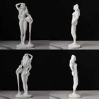 19cm/36cm Aphrodite Sculpture Greek Godness Venus Statue Desktop Bookshelf Decoration Objects Home Room Office Decor Accent