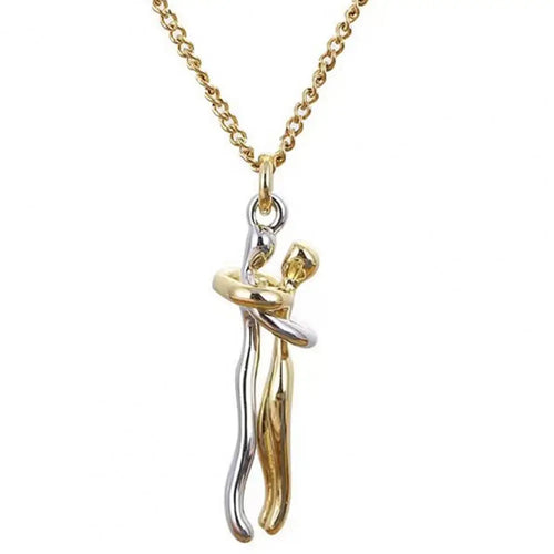 HUG EMBRACE PENDANT NECKLACE