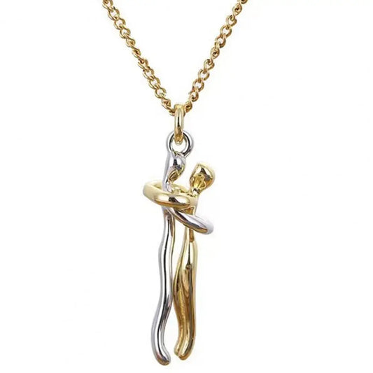 HUG EMBRACE PENDANT NECKLACE