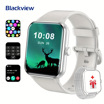 Smart Watch for Men, 4.7cm Smartwatch (Answer/Make Call), Fitness Tracker, 100+ Sport Modes, Real-time Data Monitoring, Pedometer, Smartwatches for iPhone And Android, Best Gift