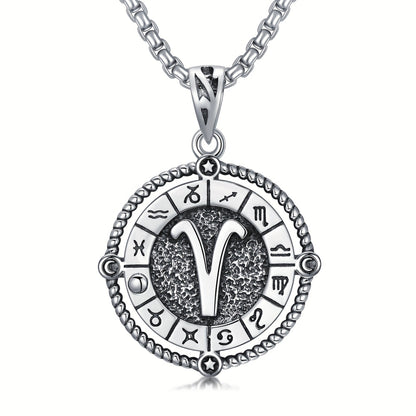 ZODIAC NECKLACE 925 STERLING SILVER