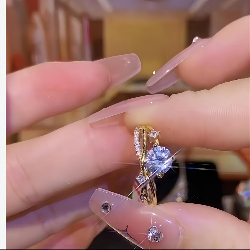 Adjustable Starry Sky Luxury Ring