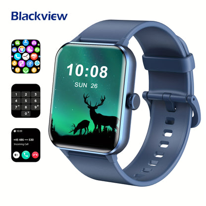 Smart Watch for Men, 4.7cm Smartwatch (Answer/Make Call), Fitness Tracker, 100+ Sport Modes, Real-time Data Monitoring, Pedometer, Smartwatches for iPhone And Android, Best Gift