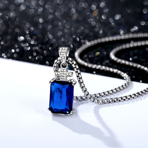 MEN'S VINTAGE CROSS NECKLACE 304L STAINLESS STEEL