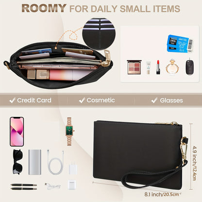 NUBILY 15.6" PU LEATHER LAPTOP TOTE SET