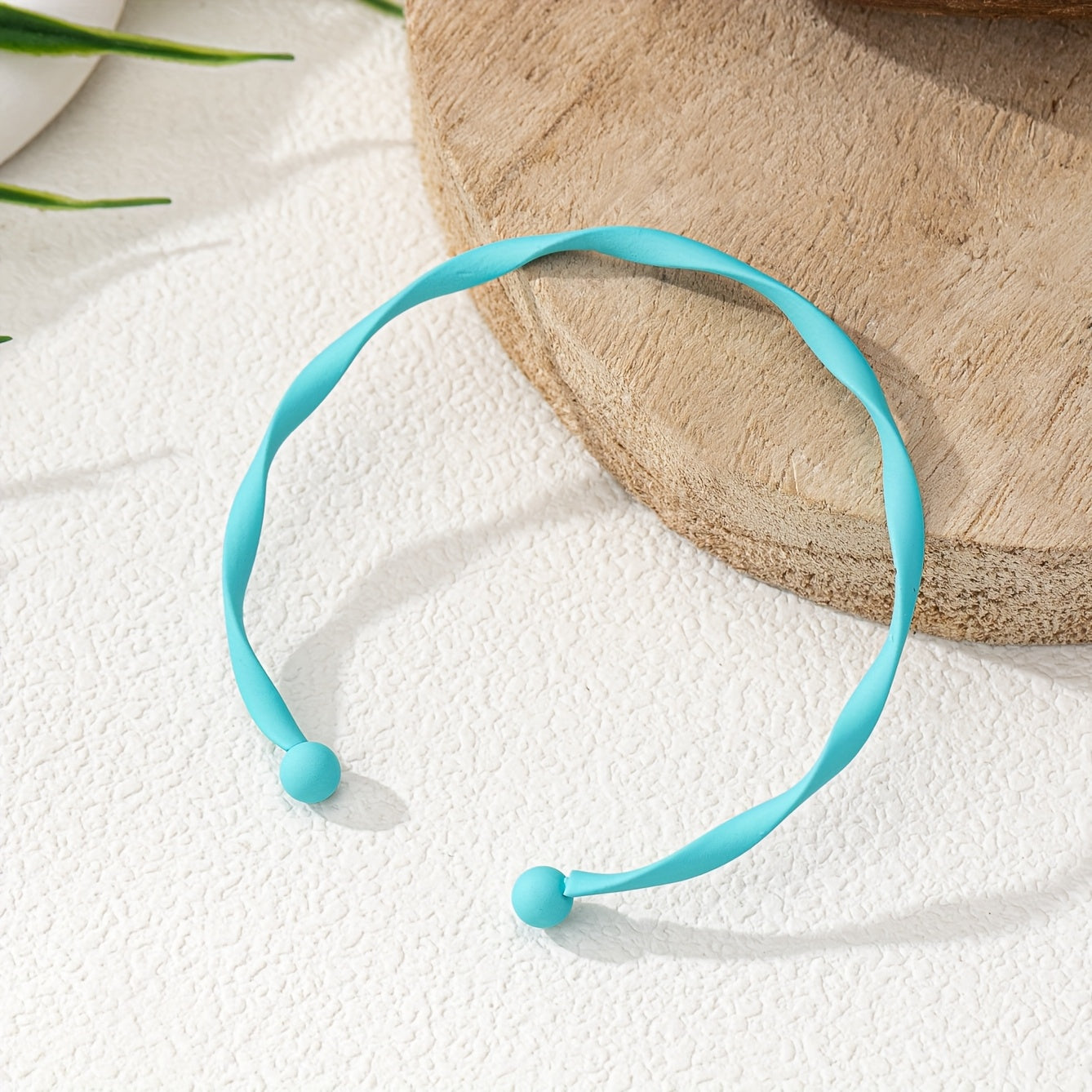 Adjustable Minimalist Twisted Gold Bangle