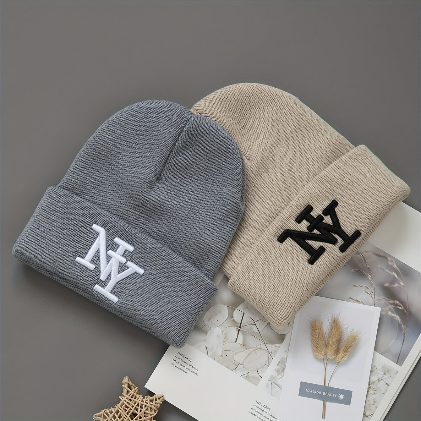 UNISEX WINTER HAT 2-PACK