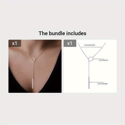 ECLIPSE LINEAR NECKLACE